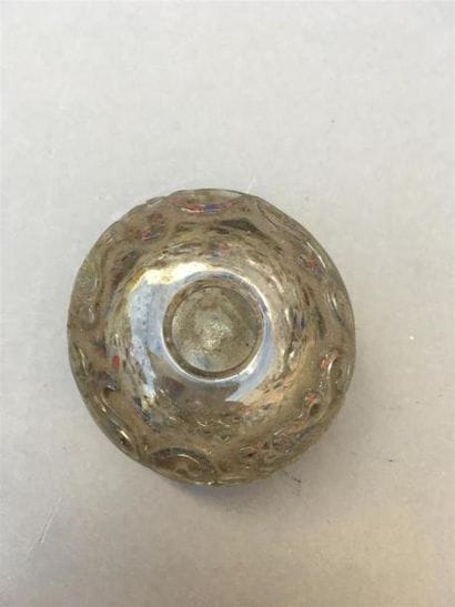 PETIT RINCE PINCEAUX en verre teinté de couleurs...