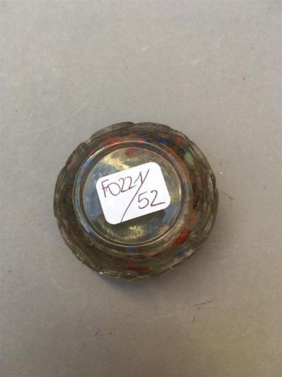 PETIT RINCE PINCEAUX en verre teinté de couleurs...
