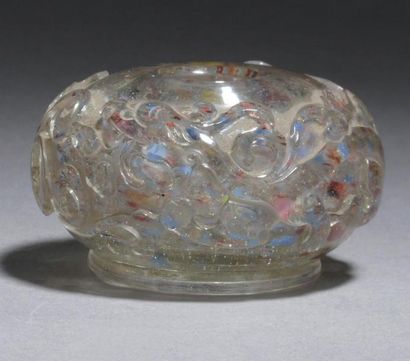 PETIT RINCE PINCEAUX en verre teinté de couleurs...