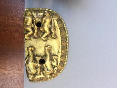 STATUETTE DE VAJRAKILAYA et sa parèdre en...