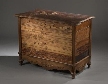 Émile GALLÉ (1846-1904)
Commode dite aux...