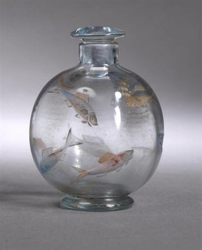 Émile GALLÉ (1846-1904)
Flacon aux Poissons
Épreuve...