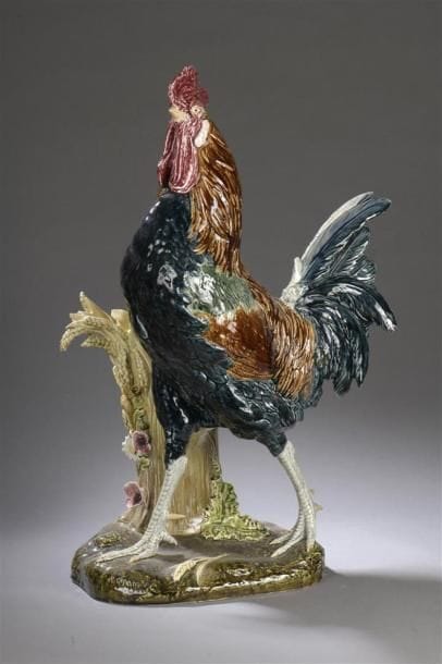 Paul COMOLÉRA (1818 - vers 1897)
Coq de basse-cour
Groupe...