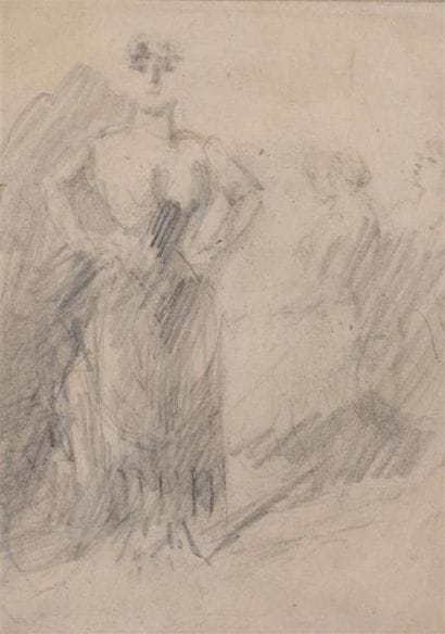 Constantin GUYS (1802-1892)
Au café concert
Dessin...