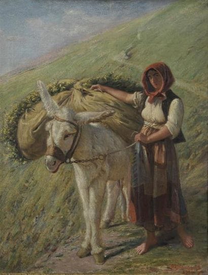 Pierre GRIVOLAS (1823-1906)
Femme et son...