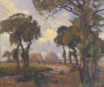 Robert Antoine PINCHON (1886-1943)
La campagne,...