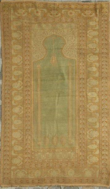 Tapis turc de prière, probablement Panderma...