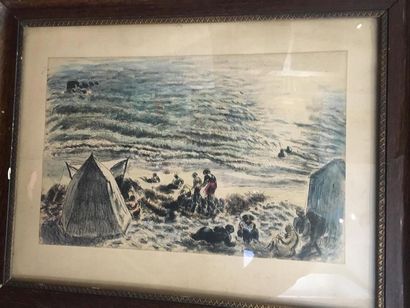 Charles TCHERVAIKOWSKY
A la plage, la Trinité,...