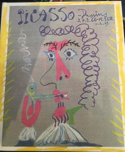 PICASSO, livre
Les dessins du 27/366 au 15/3/68
Préface...
