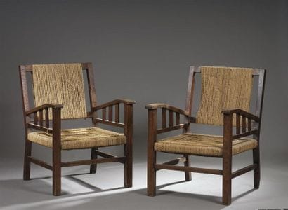 JOURDIN Francis (1876-1958)
Paire de fauteuils...