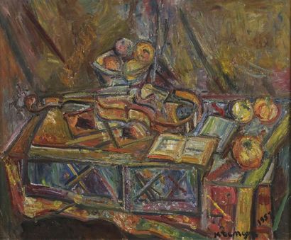 KREMEGNE Pinchus (1890-1981)
natyure morte...