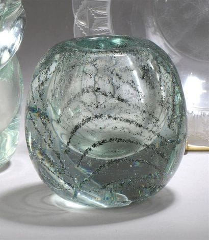 THURET André (1898-1965)
Vase ovoïde. Epreuve...