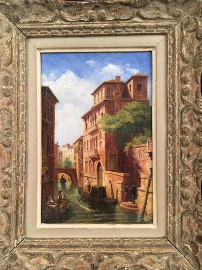 Amédée ROSIER (1831-1914
Venise
Huile sur...