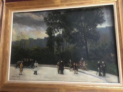Louis IBELS
Central Park
Huile sur toile...