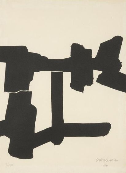 Eduardo CHILLIDA (1924-2002) 
Levitation...