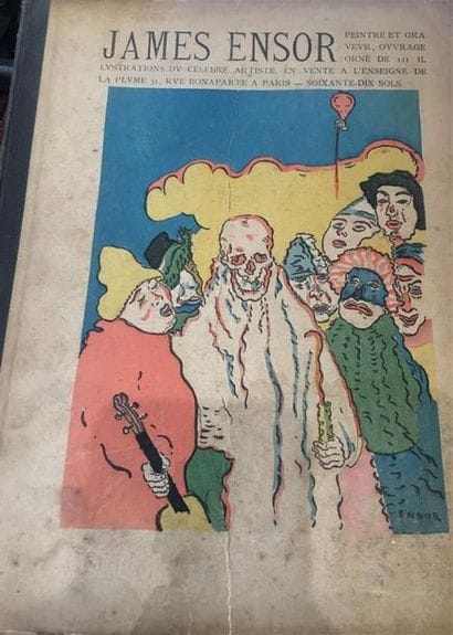 James ENSOR, peintre et graveur.Texte de...