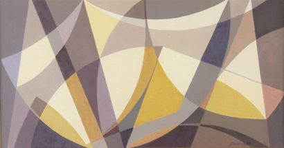 Jacques DOUCHEZ (1921-2012)
Composition abstraite
Gouache...