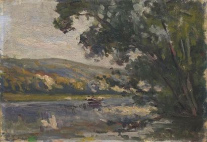 Maximilien LUCE (1848-1941)
Rolleboise, bord...