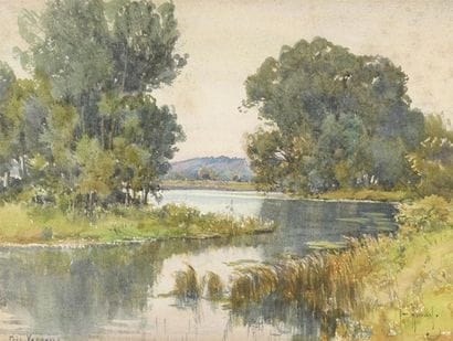 Emile APPAY (1876-1935)
Près de Vernon
aquarelle...