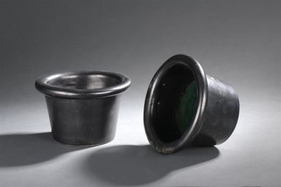 JOUVE Georges (1910-1964)
Paire de vases...