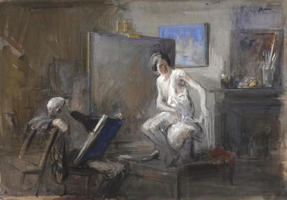 FORAIN, Jean Louis (1852-1931)
artiste dans...