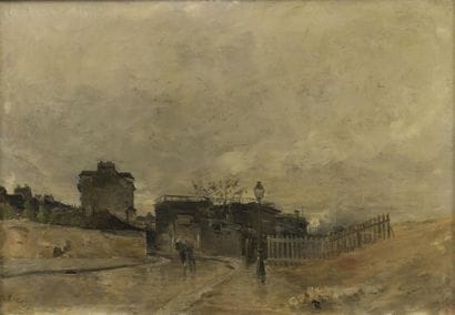 FRANK-BOGGS (1855-1926)
Montmartre, rue du...