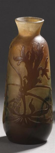 GALLÉ Émile (1846-1904) (Etablissements)
Vase...