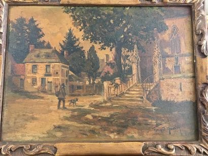 Fernand MAISSON
Retour de chasse
Huile sur...