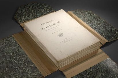 Les dessins d'Auguste Rodin, 129 planches...