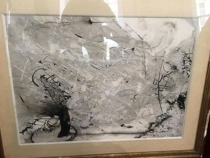 Paul JENKINS (1923-2012)
Abstraction
Lavis...