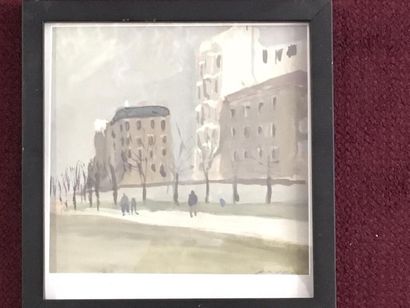 Pierre FAVRE (1906-1983)
Quai de Paris, le...