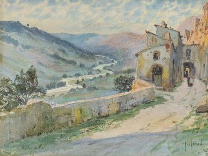 Emile APPAY (1876-1935)
Vallée du Var
aquarelle...