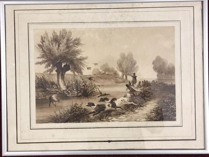 François GRENIER
La chasse aux canards
Dessin...