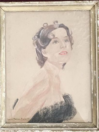 Lucie PIETIN-BUIRETTE
Portrait de jeune femme
Pastel...
