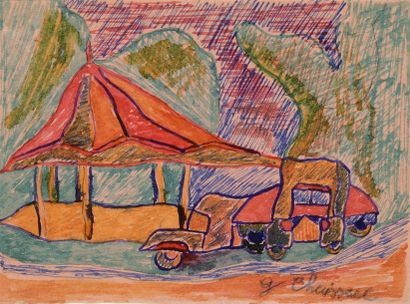 Gaston CHAISSAC (1910-1964)
Le cirque
Dessin...
