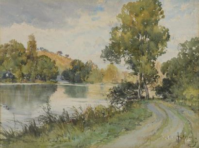 Emile APPAY (1876-1935)
La roche guyon
aquarelle...