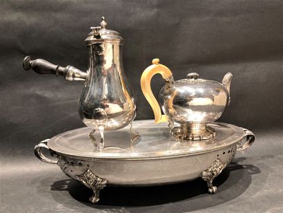 A silver chocolate and tea pot ( 925/°°°°...
