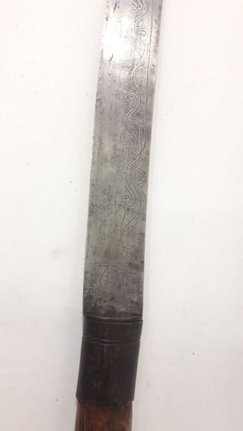 JAPAN Wakisachi with its knife (tsuba missing)...