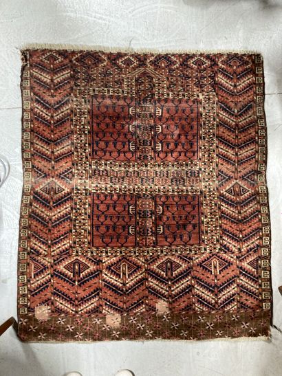 Two fine carpets, one of which is a Bukh...