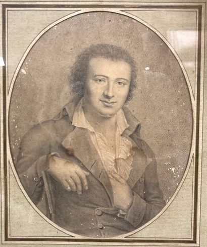 FRENCH SCHOOL 
of the 19th century
Portrait...
