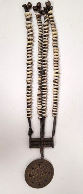 Set of 4 ornaments, Tibet or Nepal, 20th...