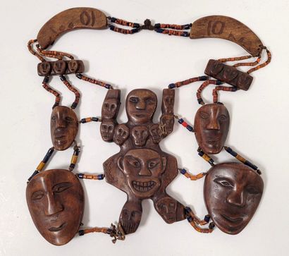 Set of 4 ornaments, Tibet or Nepal, 20th...