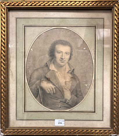 FRENCH SCHOOL 
of the 19th century
Portrait...