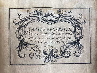TASSIN. Cartes generalles de toutes les provinces...