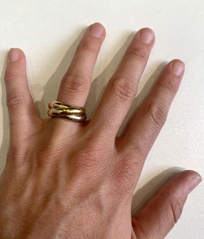 CARTIER
Bague en or jaune 18K 750‰, modèle...
