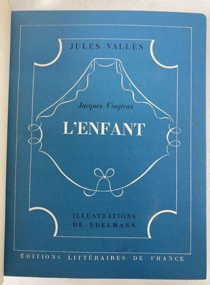 VALLES (Jules). Le bachelier géant. Paris,...