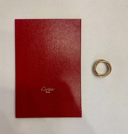 CARTIER
Bague en or jaune 18K 750‰, modèle...