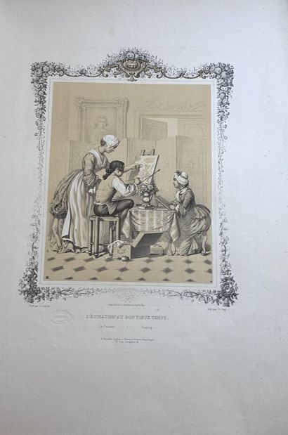 GENIOLE. L'éducation au bon vieux tems. Paris,...