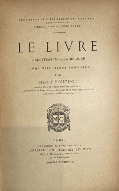 BERTIN (A.). Poésies. Paris, Quantin, 1879....