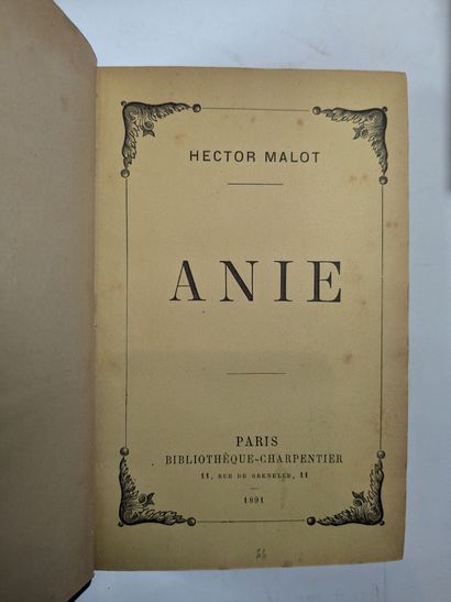 MALOT (H.). Sans famille. Paris, Dentu, 1878....